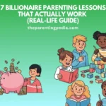 kids learning money habits and creative skills with parents