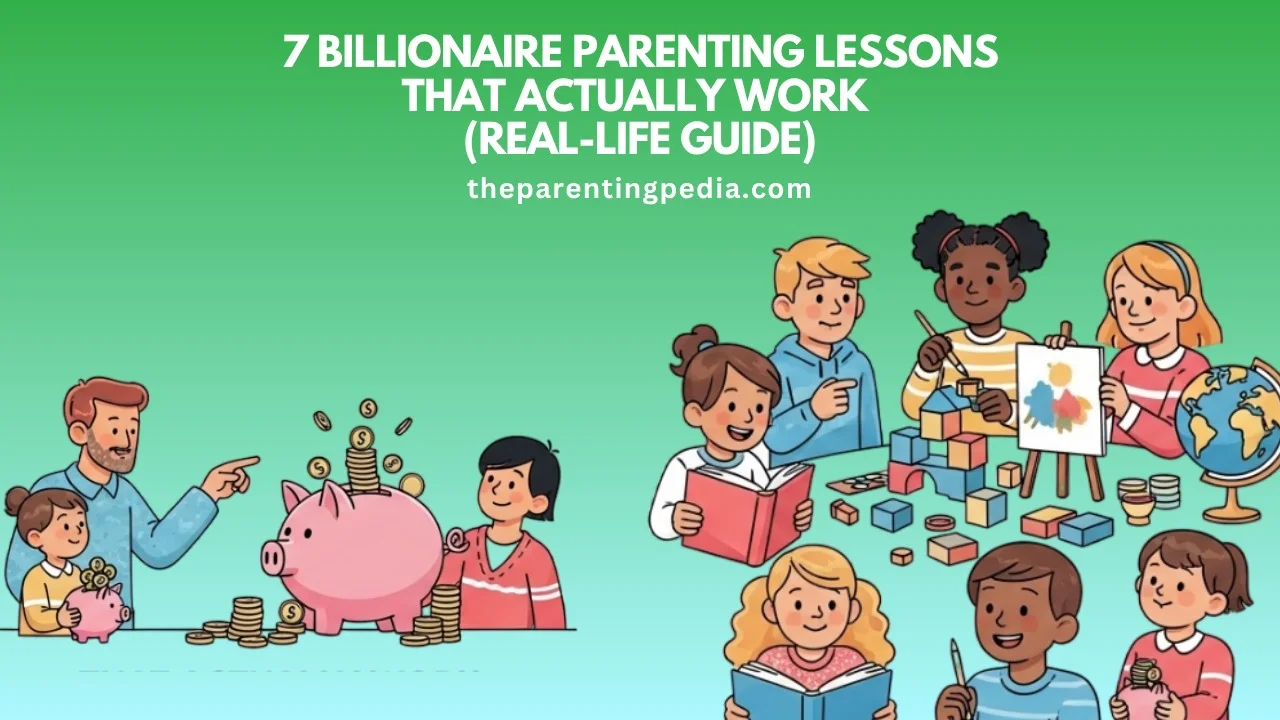 kids learning money habits and creative skills with parents
