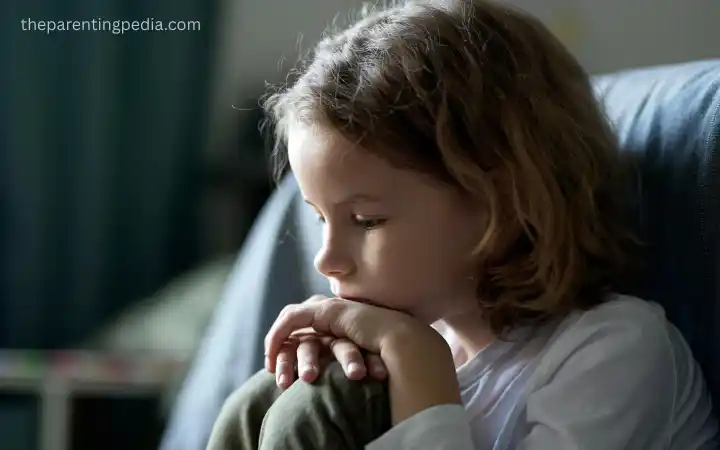 Child experiencing low self-esteem due to constant comparison