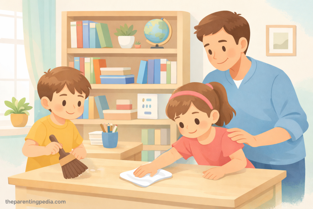 how to get kids to do chores without arguing