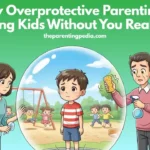 Illustration showing how overprotective parenting affects children’s confidence and independence