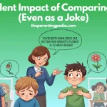 Children feeling emotionally hurt after being compared with others by parents
