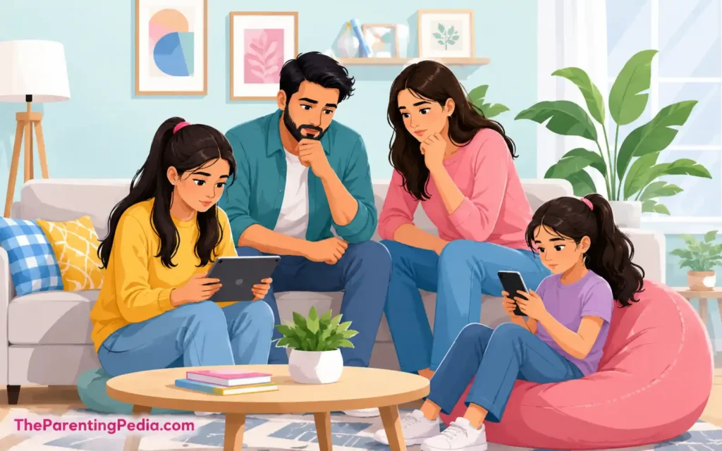 Parents worried as children spend excessive time watching OTT content on digital devices.