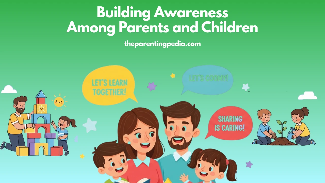 Parents and children learning and growing together