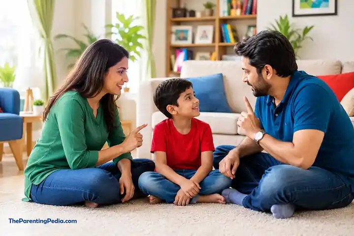Discipline a Child Without Beating through calm family communication and positive parenting