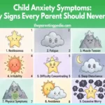 Child anxiety symptoms showing early warning signs every parent should never ignore