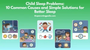 Read more about the article Child Sleep Problems: 10 Common Causes and Simple Solutions for Better Sleep