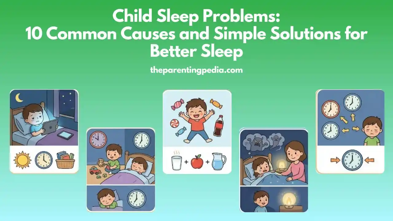 Read more about the article Child Sleep Problems: 10 Common Causes and Simple Solutions for Better Sleep