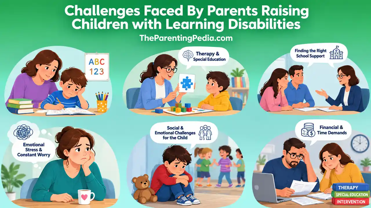 Read more about the article Challenges Faced By Parents Raising Children with Learning Disabilities