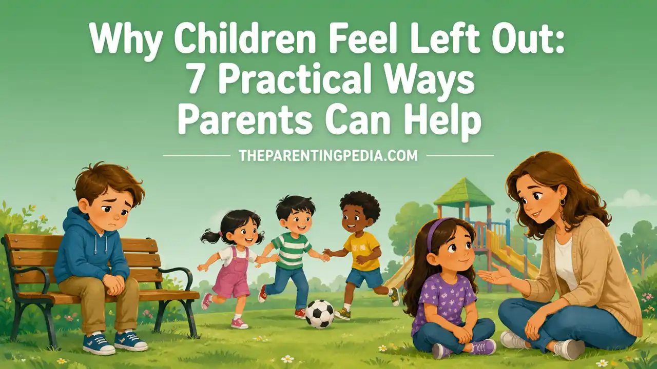 Read more about the article Why Children Feel Left Out: 7 Practical Ways Parents Can Help