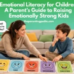 Emotional Literacy for Children – parent helping a child identify emotions