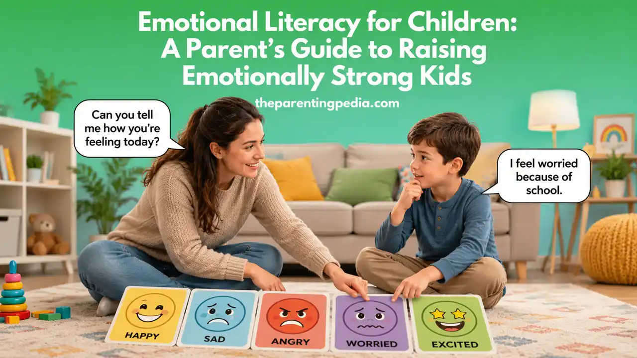 Read more about the article Emotional Literacy for Children: A Parent’s Guide to Raising Emotionally Strong Kids