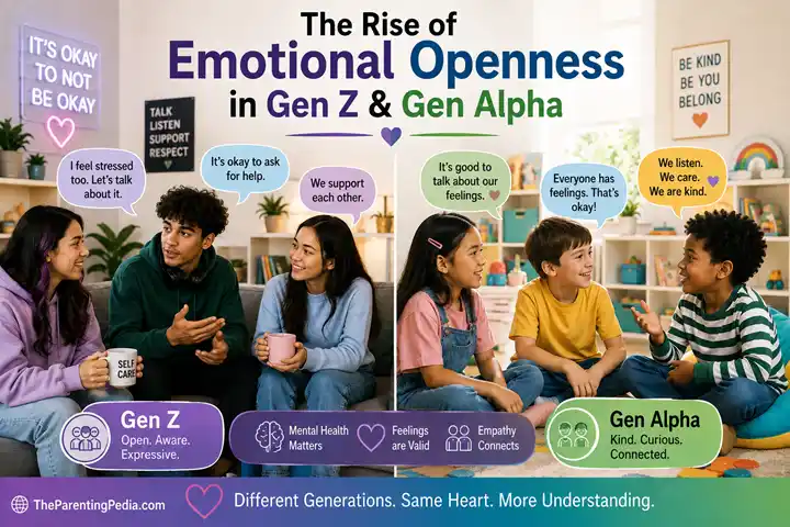 Emotional openness in Gen Z and Gen Alpha