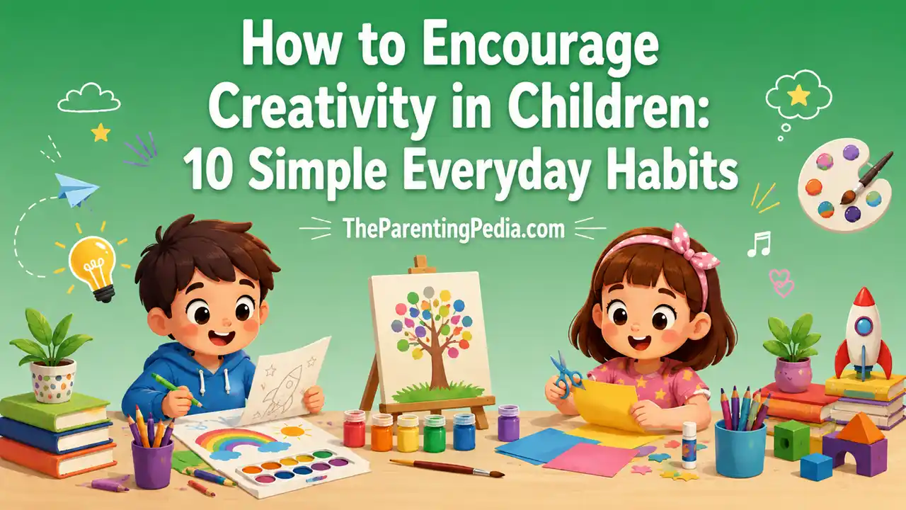 Read more about the article How to Encourage Creativity in Children: 10 Simple Everyday Habits