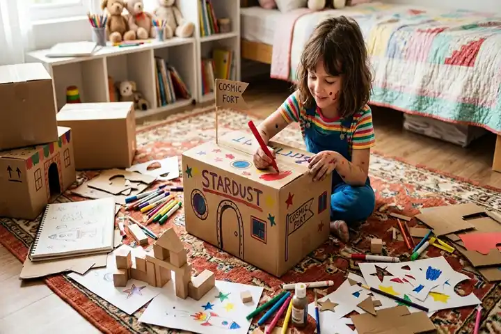 Free time for kids encourages creative play