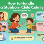 How to handle a stubborn child calmly
