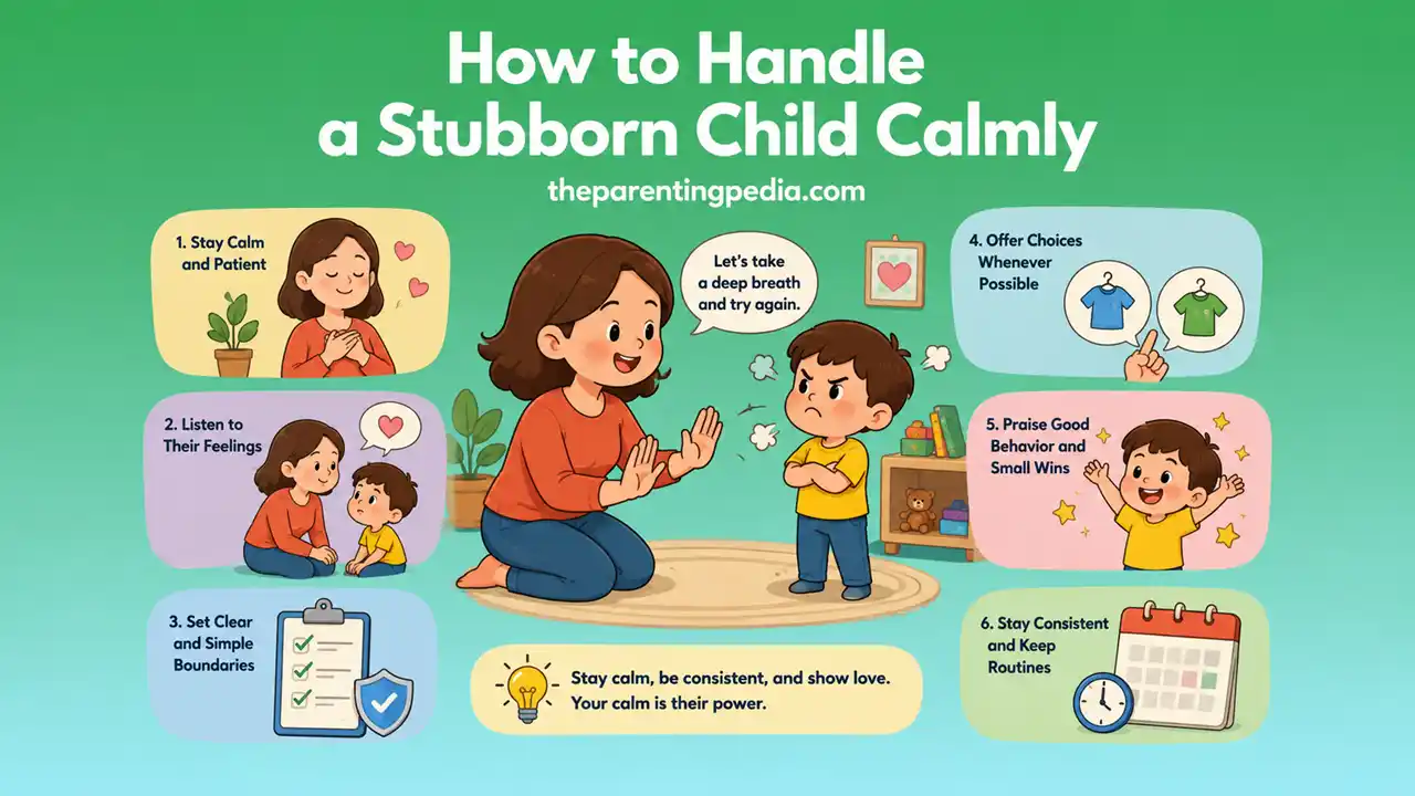 Read more about the article How to Handle a Stubborn Child Calmly