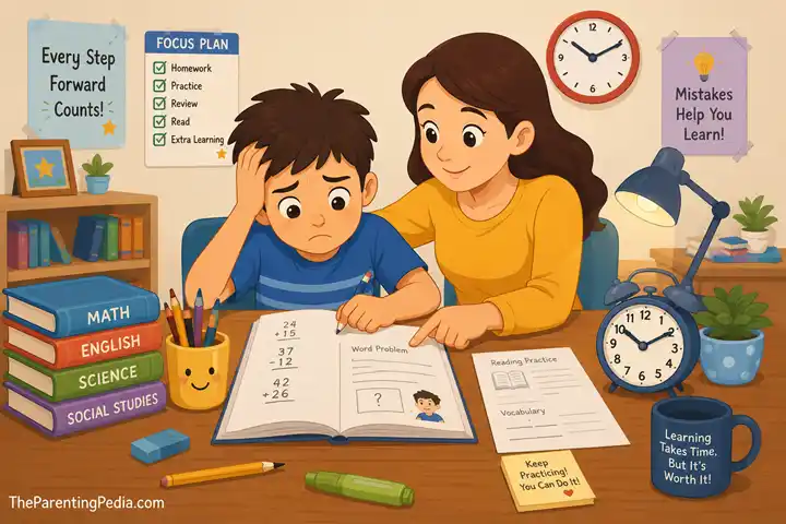Kids are more stressed today so help your child with homework calmly