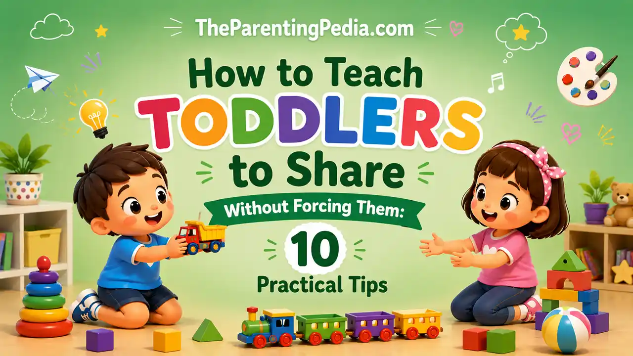 Read more about the article How to Teach Toddlers to Share Without Forcing Them: 10 Practical Tips
