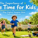 Outdoor play is very important when it's Free time for kids