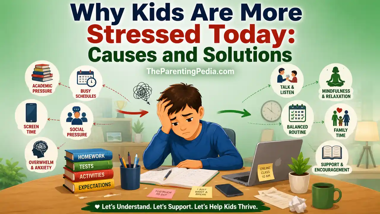 Read more about the article Why Kids Are More Stressed Today: Causes and Solutions