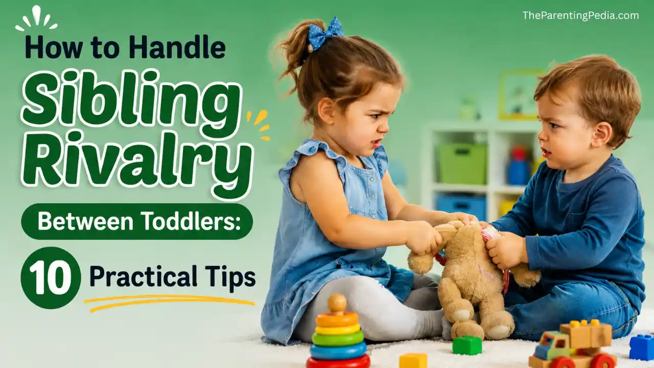 Read more about the article How to Handle Sibling Rivalry Between Toddlers: 10 Practical Tips