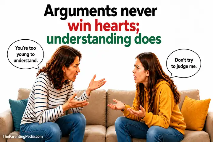 Why Winning Every Argument Isn't Worth It – mother and teenage daughter arguing angrily