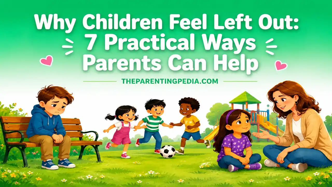 Read more about the article Why Children Feel Left Out: 7 Practical Ways Parents Can Help