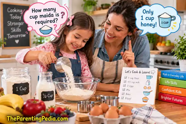Make learning easier for your child through everyday cooking