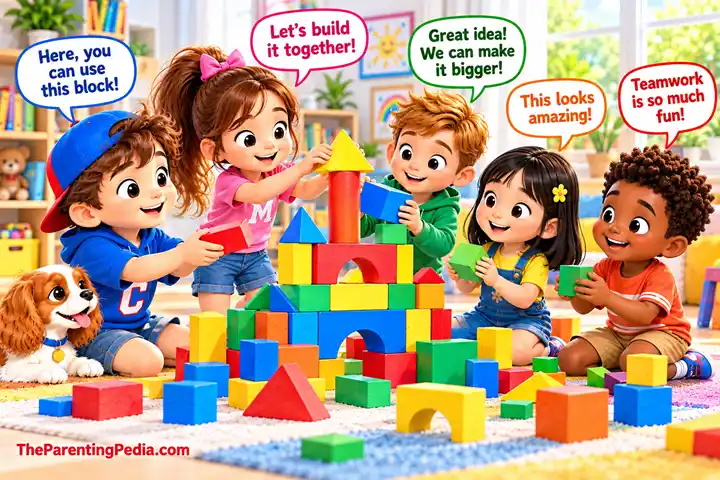 Peer Relationships in Child Development through teamwork