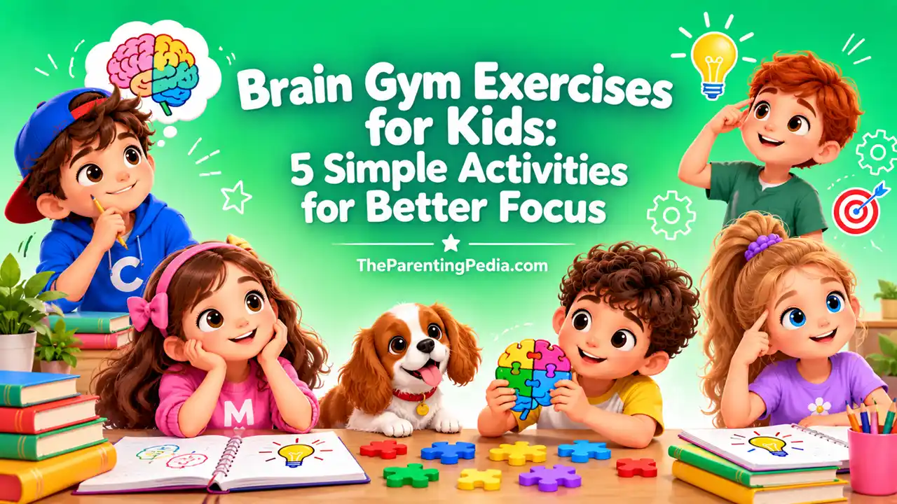 Read more about the article Brain Gym Exercises for Kids: 5 Simple Activities for Better Focus